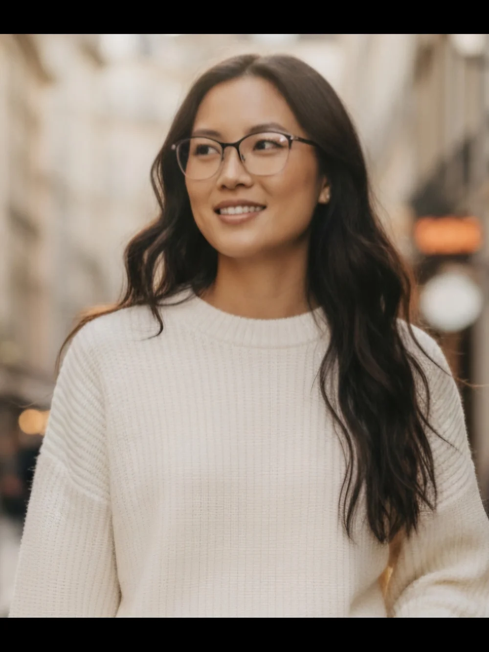 Nina Ricci VNR135K 0301 Black Gold Half Rim Eyeglasses Frames 51-17-135
